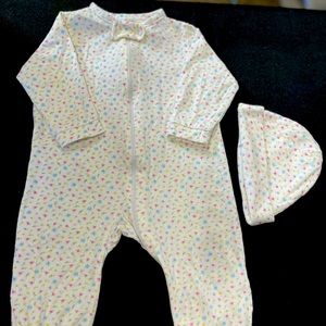 Gerber Baby Sleeper and Hat set